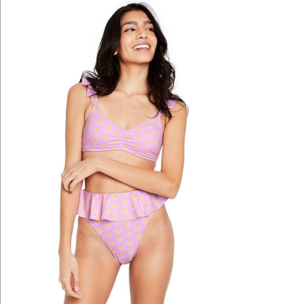 Stoney Clover Lane x Target Bottom Bikini bottom hearts Medium